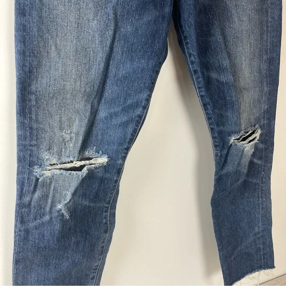 Citizens of Humanity Liya High Rise Classic Fit Crop with Distressed Hem, 26 - Picture 3 of 14